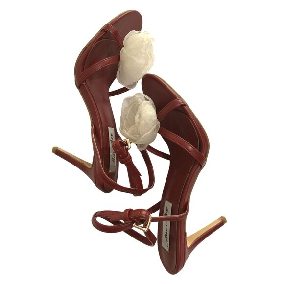 Miss May Lovers Lane Sandals in Red